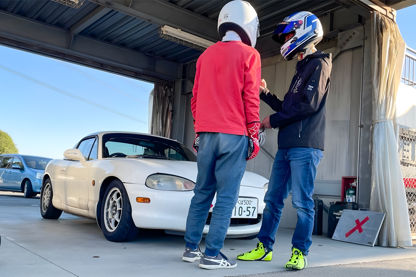 マイカーレッスンの模様